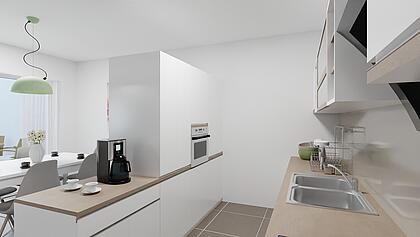 KZO00074B Teilrenovierte 3.5 Zimmer Wohnung mit Gestaltungspotenzial - Gestaltungsidee
